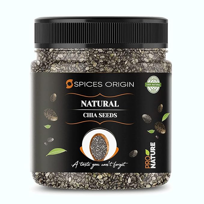 Spices Origin Premium Seeds Combo | Watermelon Seeds 250 Gm | Chia Seeds 250 Gm | Pumpkin Seeds | Sunflower Seeds 250 Gm | Immunity Combo_Packing May Vary