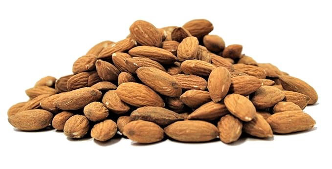 Almonds Shelled Raw 10 lbs. Bulk by Its Delish