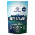 ASPEN NATURALS Beef Gelatin Powder Unflavored 24 Oz | Grass Fed Pasture-Raised | Non-GMO Gluten-Free Paleo-Friendly | Premium Culinary Gelatin | Cooking Baking Gummies Marshmallows &amp More