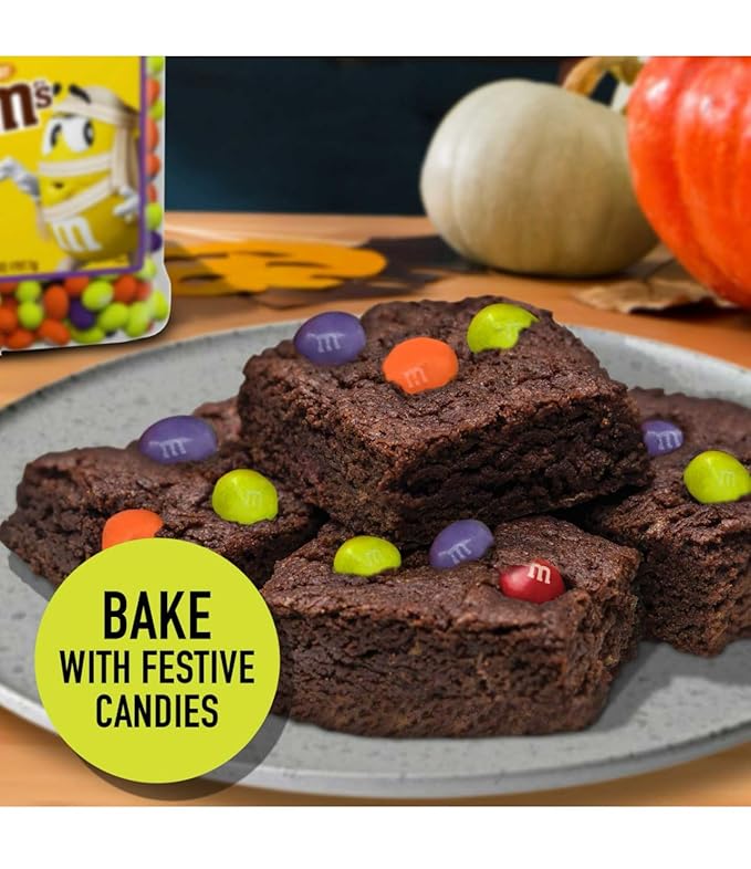 MnMS Chocolate Candy | (62 - OZ Jar Ghouls Mix Halloween Peanut Chocolate)