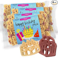 Pastabilities Fun Shaped Pasta for Kids - Happy Birthday Pasta - Cake and Present Fun Theme Non-GMO Natural Wheat Pasta All-Natural Kosher Certified Made in the USA (4 Pack 14 Oz)