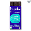 Pascha Organic Dark Chocolate Bars 85% Cacao Gluten Free &amp Non GMO 2.82 oz (Pack of 10)