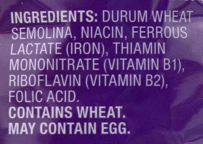 DaVinci Signature Elbow Macaroni 16 Ounce Resealable Bags (Pack of 12)