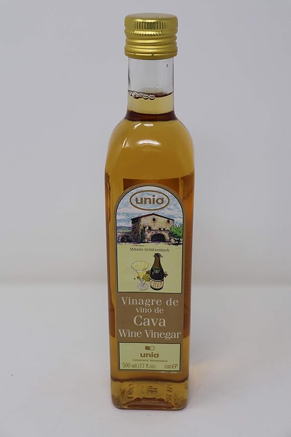 Unio Cava Wine Vinegar Imported From Spain 17 Ounce Bottle