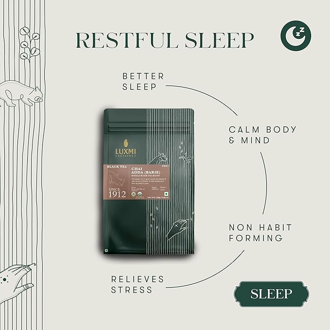 Luxmi Spiced Assam CTC Tea Masala Chai Blend from India TASTING NOTES: Aromatic bright robust spicy &amp zesty 250 Grams