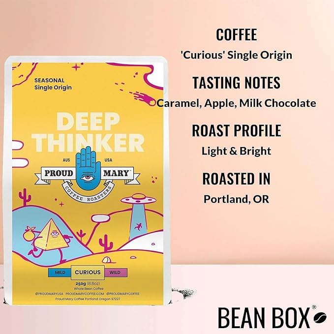 Bean Box Sampler - Roasted by Proud Mary 2-Pack Freshly Ground Coffee Gourmet Coffee