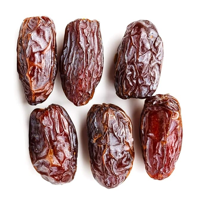 Premium Medjool Dates 2 lb | Extra Large Soft &amp Juicy | Fresh Sweet Whole Dates in Resealable Bag