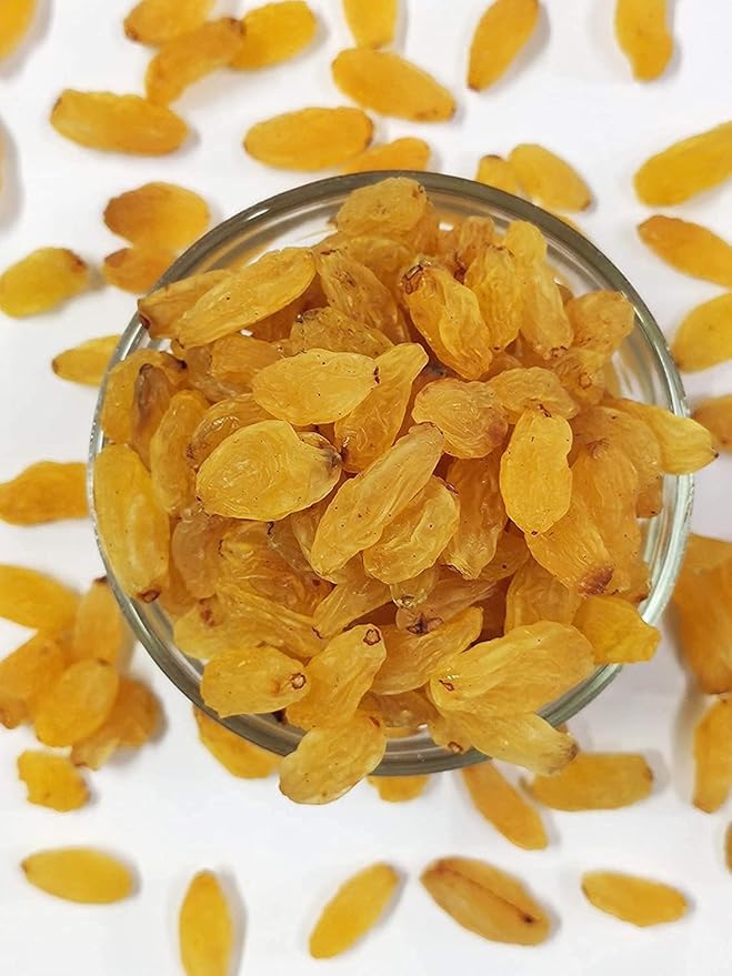 Generic Raisins 500gKismis KishmishKismiss For EatingRaisins Dry Fruits Golden RaisinsYellow KismisDry Grapes