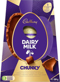 Cadbury Dairy Milk Ultimate Chunky Chocolate Easter Egg Includes 1 Large Chocolate Shell and 8 Cadbury Dairy Milk Chunks Gift for Easter 389 g