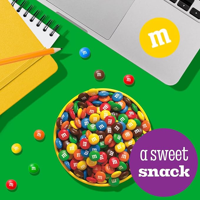M&ampM'S Milk Chocolate Candy Party Size 38 oz Bag (Pack of 2)
