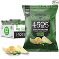 4505 Jalapeno Cheddar Seasoned Chicharrones Fried Pork Rinds - Jalapeno Cheddar Flavored Pork Skins - Low Carb Gluten-Free Protein Snack - 1.1oz (Pack of 12)