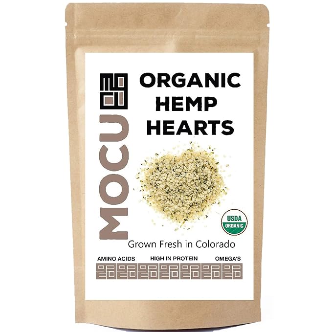 USA Grown Hemp Hearts (Hulled Hemp Seeds) | Cold Stored to Preserve Nutrition | Raw Non GMO Vegan Gluten Free | (3 LBS)