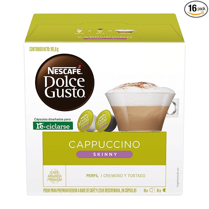 Nestle Nescafe Dolce Gusto Skinny Cappuccino Coffee (NES27370)