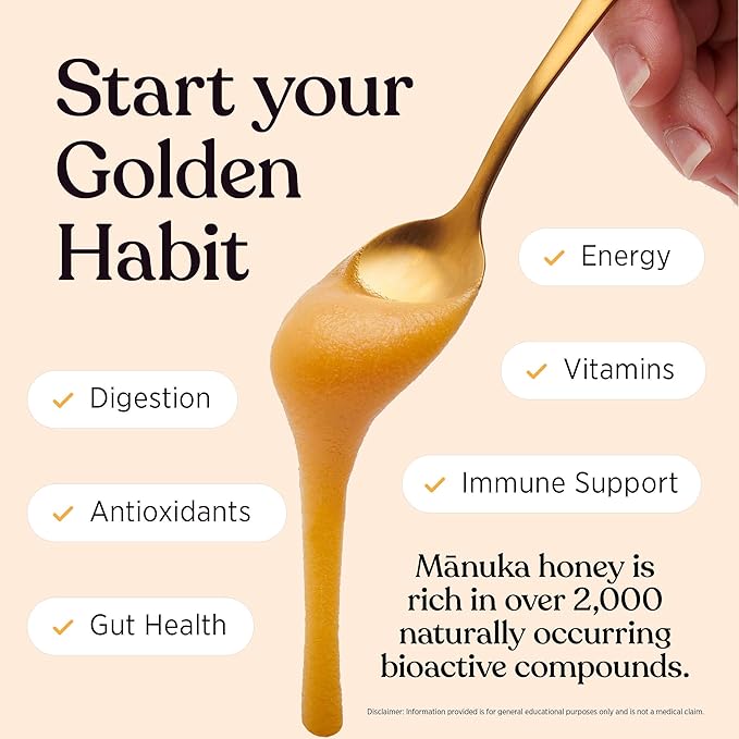 Manuka Honey UMF 10+ (MGO 261+) 100% Pure New Zealand Honey - Certified. Raw 8.8 Oz (250g)