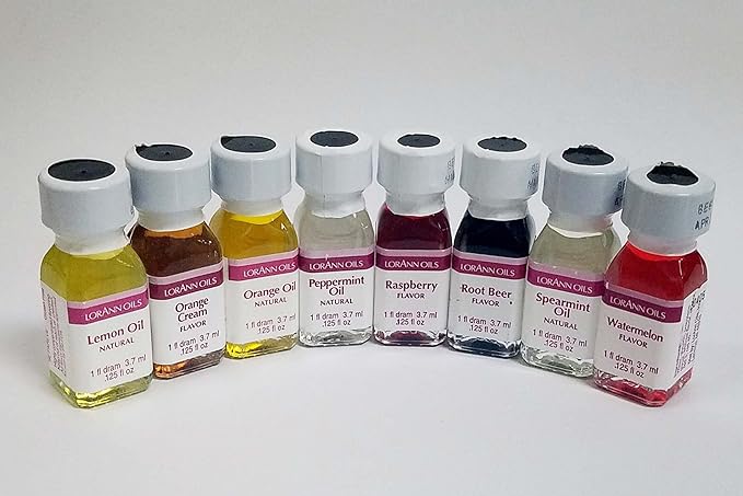 LorAnn SS Pack #1 of 12 Fruity Flavors in 1 dram bottles (.0125 fl oz - 3.7ml)