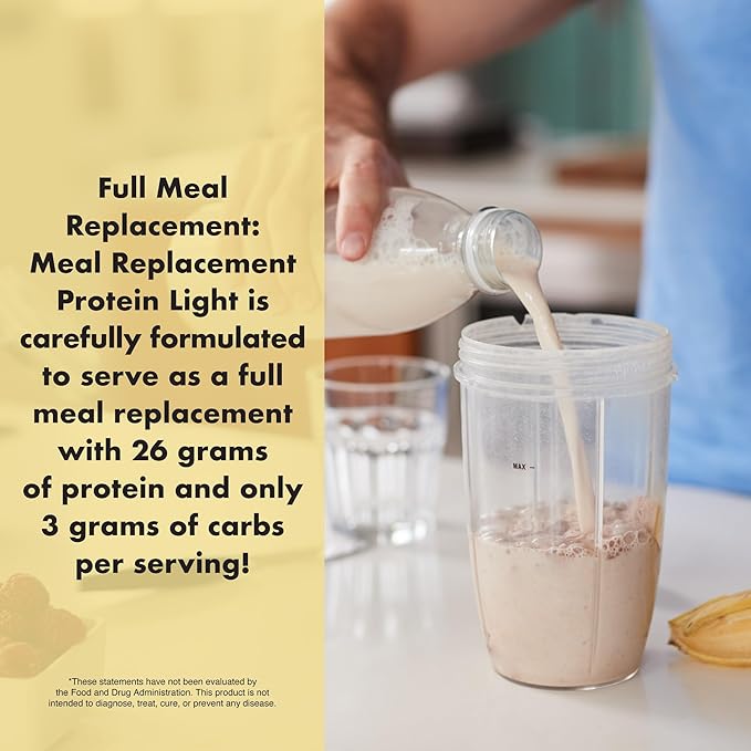 Meal Replacement Protein Light - Light Whole Food Meal Replacement Protein Powder