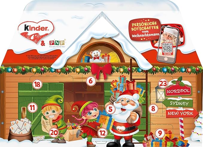 Ferrero Kinder Mix Advent Calendar 3D House - 234g