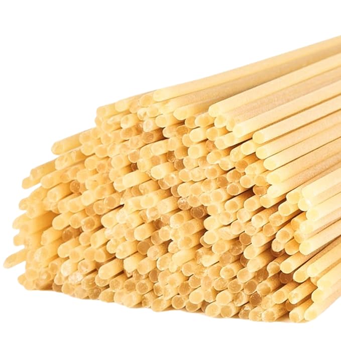 Afeltra Spaghettoni Pasta from Italy 1.1 lb. (500g)(Pack of 2) Spaghetti - Similar to Bucatini - Fettuccine - Linguine - Tagliatelle - Pasta di Gragnano - Bronze Cut - Slow Dried
