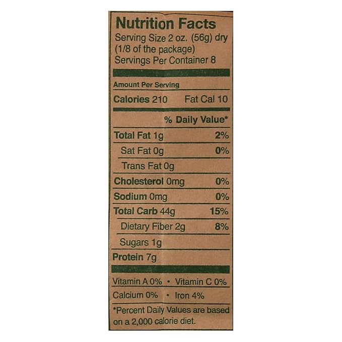 Montebello Organic Pasta - Fusilli - Case of 12 - 1 lb.