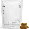 FKRO Organic Hojicha Powder (100g/3.5oz) Japanese Roasted Green Tea Latte Drink | Premium First Harvest Houjicha Green Tea Powder | Sugar-free Low Caffeine | Flown in Fresh from Japan Every Month