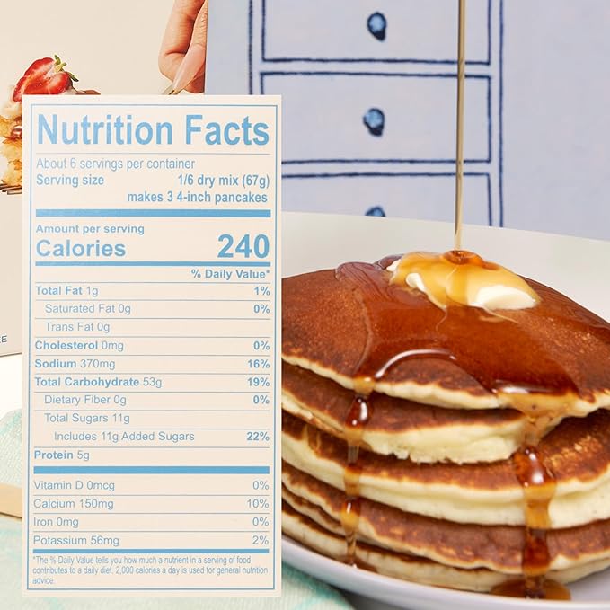 Cravings by Chrissy Teigen Pancake and Waffle Mix Gluten free Buttermilk Mochi Pancake &amp Waffle Mix 3 Ingredients Mix Makes 18 Pancakes 14.2 oz (Pack of 6)