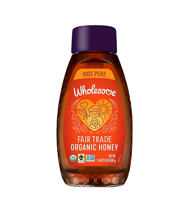 Title: Wholesome Sweeteners Organic Honey - Squeeze Bottle 24 oz. (single unit)