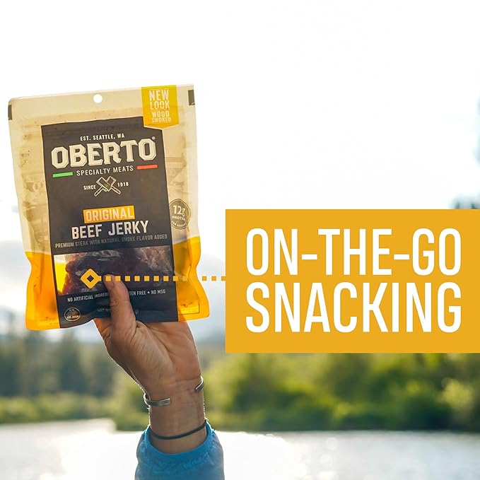 Oberto Specialty Meats Original Beef Jerky 2.7 Ounce (Pack of 8)