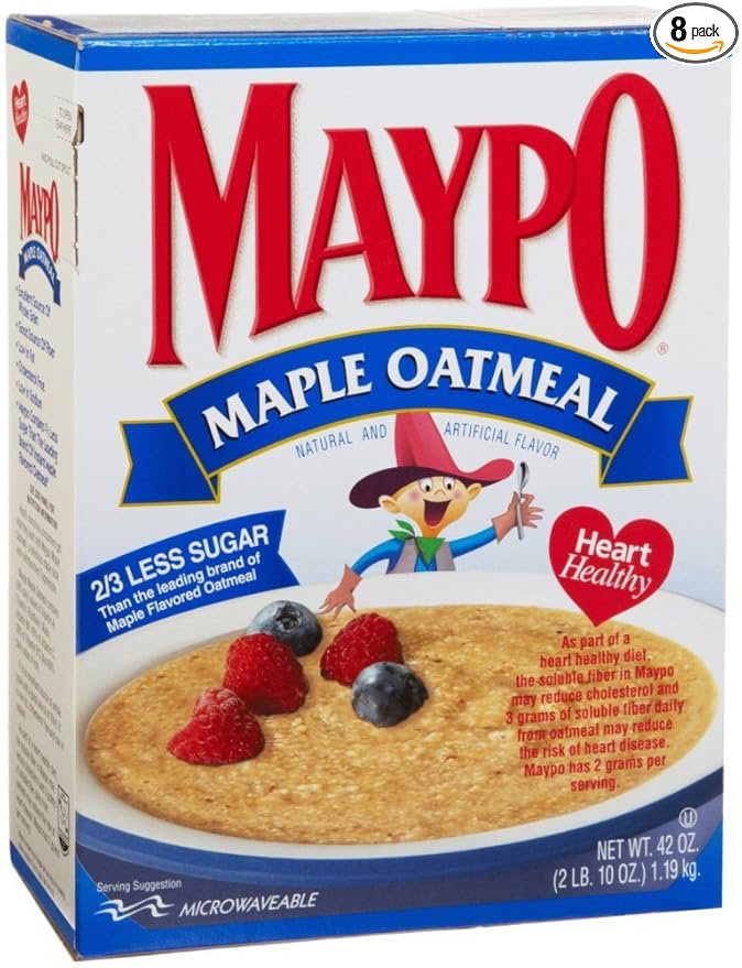 Maypo Maple Flavored Oatmeal 42 Ounce (Pack of 8)