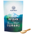 ASPEN NATURALS Beef Gelatin Powder Unflavored 3 Lb – Grass Fed Gelatin Pasture Raised | Healthy Hair Skin &amp Nails | Gut Support | Paleo Friendly Protein Supplement | Non-GMO Gluten-Free