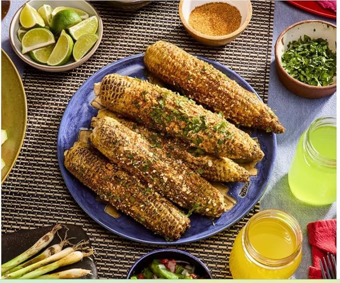 Mexican Traditional Seasoning Mix Asadero-Style Spice Blend for Chicken Beef Pork and Vegetables with Bonus Slap Ya Mama Seasoning Packet (7.3 oz Elote/Birria)
