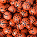 Premium Milk Chocolate Basketballs– Individually Foil Wrapped – Fun Party Favor Candy &amp Gifts for Basketballs Fans Coaches and Events (2 Pound)