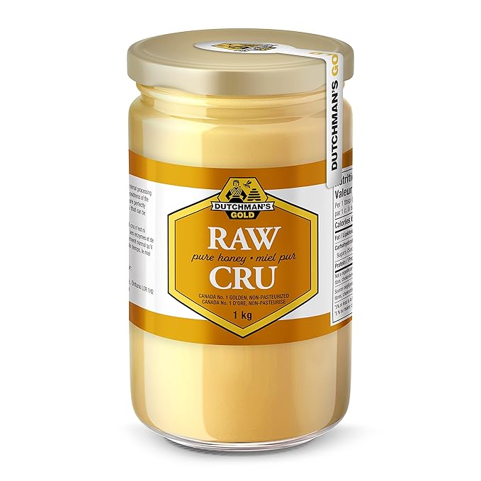 Dutchman's Gold Raw Honey - 2.2 lbs - Unfiltered - Non-pasteurized - Kosher