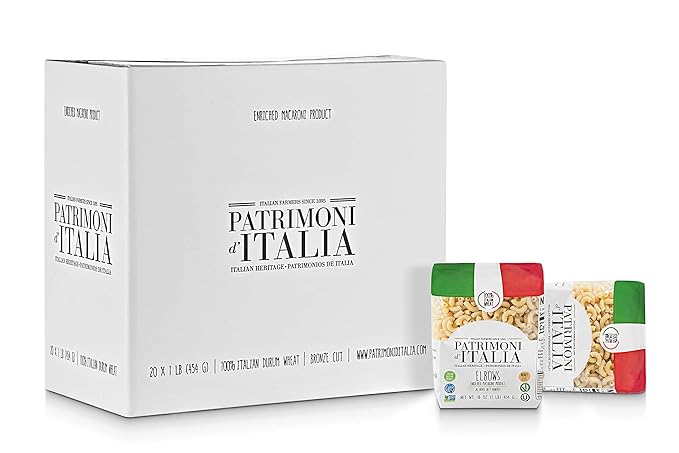 Patrimoni d'Italia Elbows 1 Pound (Pack of 20)