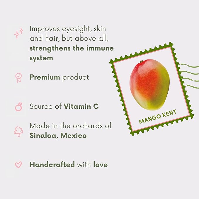 SEÑOR MANGO | MATCHA - Dried Mango with Matcha Coating | Organic Kent Variety | No Sugar Added | Gluten-Free Fruit Snack | Made in Mexico | 6 Pack – 2.1 oz Each