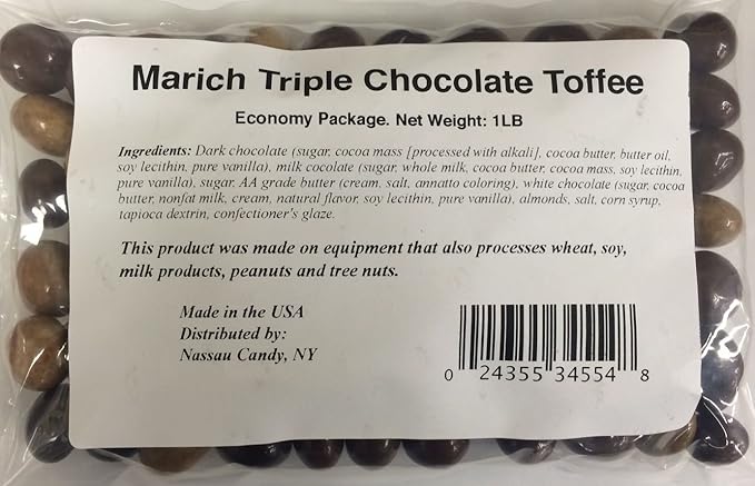 Marich Toffee Triple Choc Economy Box 1lb