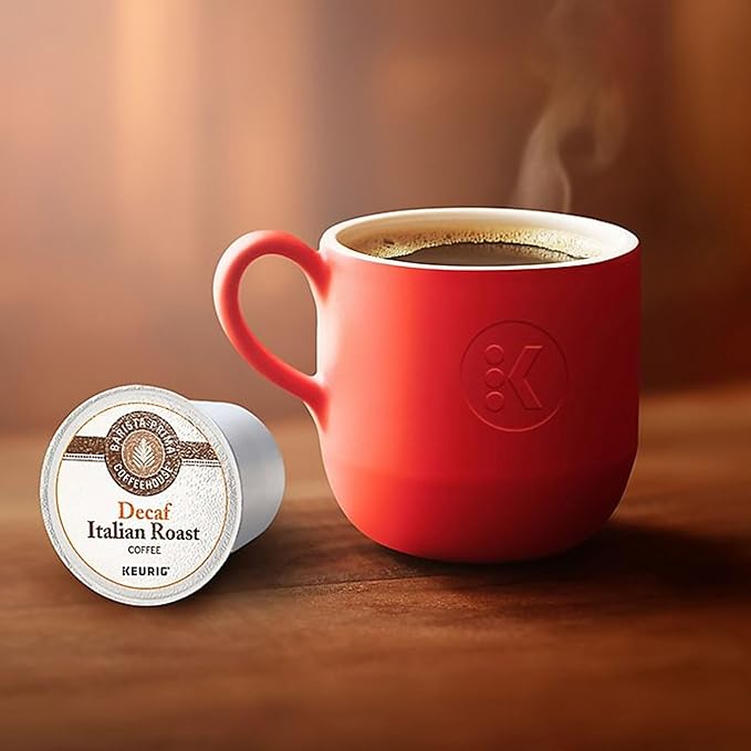 Barista Prima Coffeehouse Italian Roast Decaf Keurig Single Serve K-Cup Pods 96 count