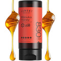 Egmont Honey Manuka Honey UMF 20+ MGO 830+ Squeeze Bottle 12.3oz (350g) | Raw Kosher BPA Free Certified UMF &amp MGO 100% Pure Traceable New Zealand Non-GMO Honey