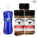 Candy Freezer K!ndεr’ѕ Premium Blend Seasoning – Three (3) 2.5 oz Bottles – All-Purpose Seasoning for Grilling Cooking &amp Roasting – No MSG Gluten-Free Non-GMO – Includes Collapsible Bottle &amp