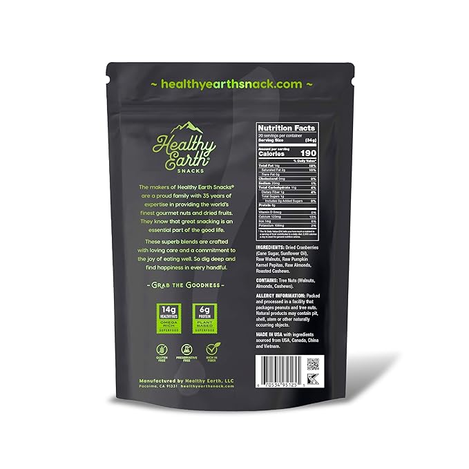 Mixed Nuts Unsalted | Trail Mix | Trail Mix without Peanuts | Gourmet Snacks Protein Snacks Gluten Free No Preservatives High Fiber (Omega-3 and Omega-6)