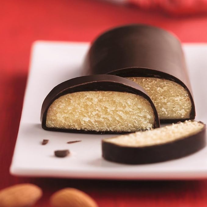 Niederegger Classic Marzipan Loaf Coated with Crisp &amp Dark Chocolate - 4.4 oz | Ultimate Masterpiece Premium Quality Handcrafted Authentic | Made in Germany since 1806 | Kosher (Pack of 5)