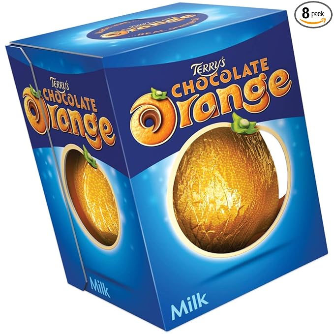 Terry's Chocolate Milk Chocolate Orange 145g (Pack of 8)