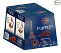 Chocmod Truffettes de France Natural Truffles Plain 1000-Gram Boxes (Pack of 2)