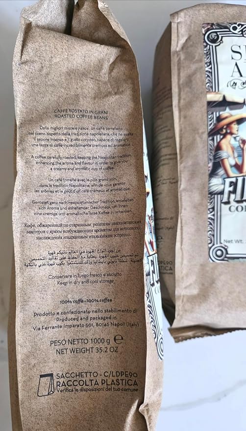 Siena Arte Firenze Italian Roasted Whole Bean Coffee 2.2 Lb (35.2 oz) Siena Arte Firenze whole bean coffee. Brand: Siena Arte Variant: Firenze Espresso Blend Form: Whole roasted beans Net Weight: 2.2
