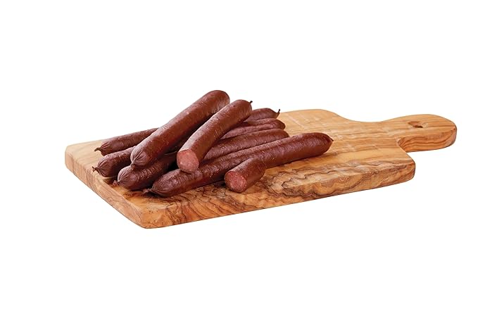 Cloverdale Tangy Snackers Beef Summer Sausage Stick 1 Ounce 24 Pack – Individually Wrapped Summer Sausage Beef Sticks Soft Bite Meat Sticks