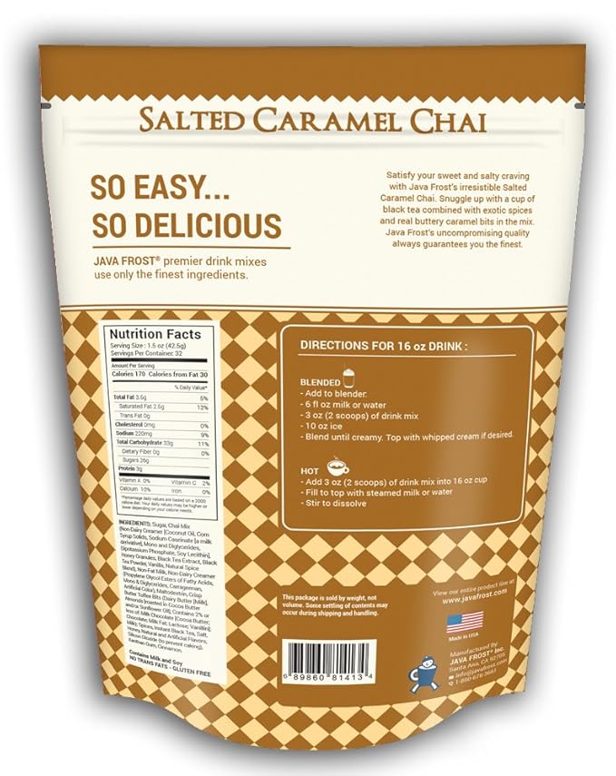Salted Caramel Chai - 3 lb bag