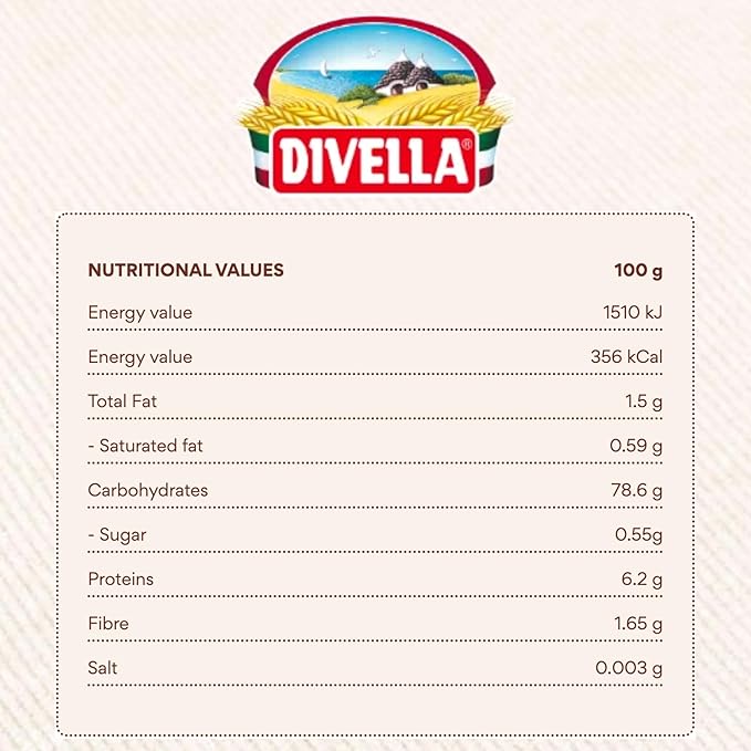 Divella Gluten Free Penne Pasta 16 oz. (Pack of 4) - Authentic Italian Gluten Free Pasta Penne Rigate Made with Maize and Rice Flour Perfect 'Al Dente' Texture for Every Dish