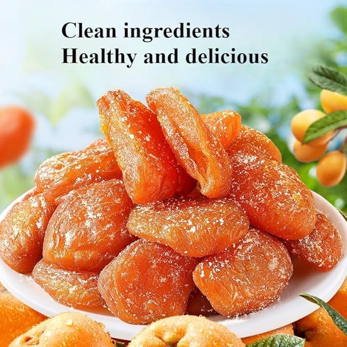 Bamboo Salt Loquat (Natural and Sweet 250g/bag) Preserved FruitDried FruitsDessertLoquat fruit teaFresh VegetablesNatural Healthy SnackDelicious Chinese Snack Gifts (1000g)