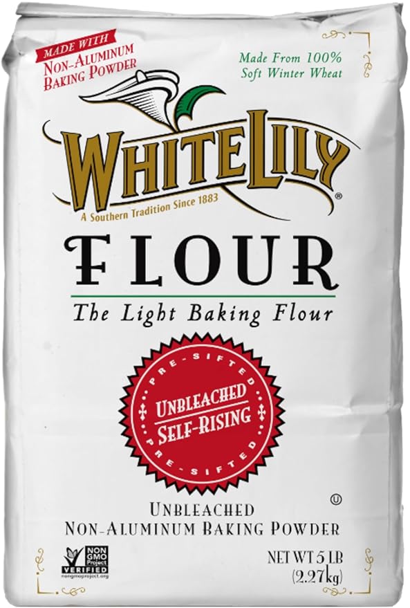 White Lily Unbleached Self Rising Flour 5-lb bag