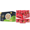 Hethstia Bundle – Shirataki Spaghetti &amp High-Protein Spicy Beef Ramen Low-Carb Konjac Pasta &amp 32g Plant-Based Protein Instant Noodles Vegan Keto Gluten-Free Low Fat Healthy Quick Meals (