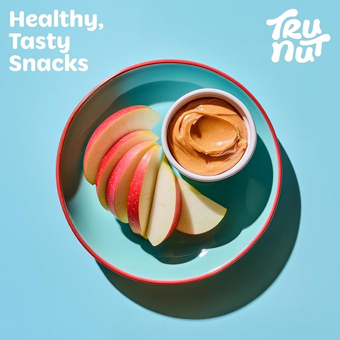 Tru-Nut Peanut Butter Powder - Original &amp Chocolate Flavor 16oz Jars - Vegan Protein Powder - Gluten Free - Low Net Carbs - Non-GMO - Low Calorie Peanut Butter